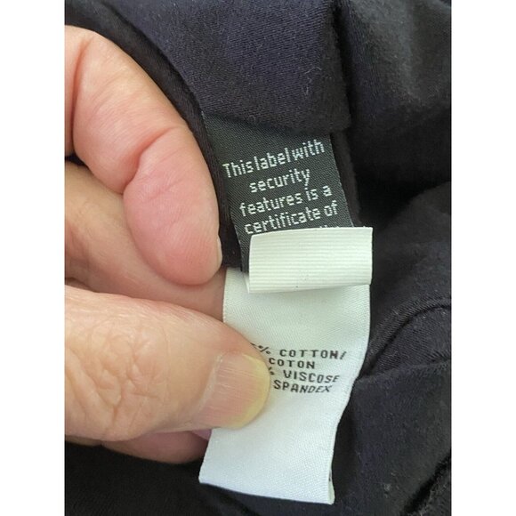 Diane Von Furstenberg Women Scoop Neck Short Sleeve Midi Dress Black Size Large - Picture 8 of 16